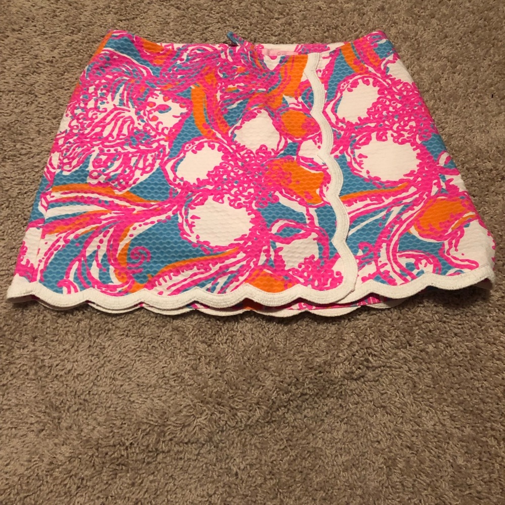 Lilly Pulitzer Michelina Skort. Jumbo Pique.